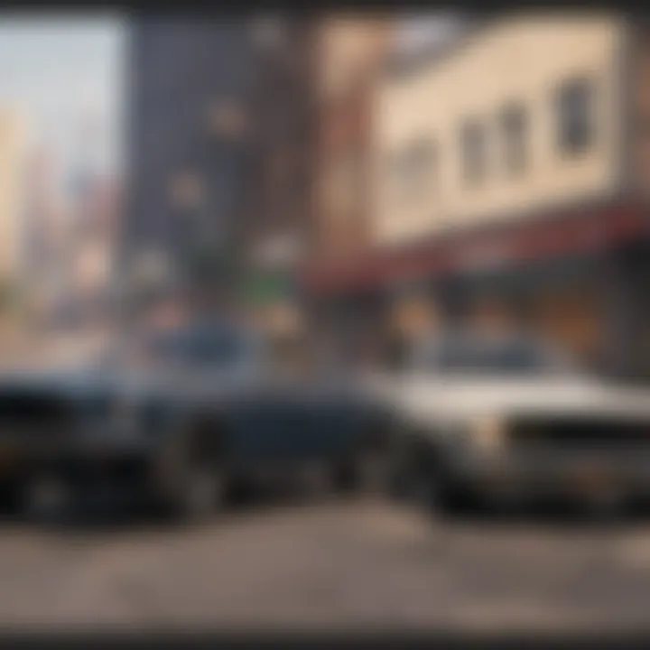 A comparison of gameplay mechanics in GTA single-player and Online modes