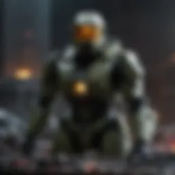 Artistic Halo Megabloks Display