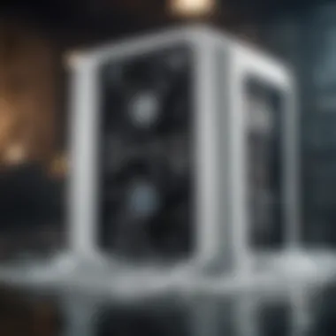 High-Performance Gaming Experience with White Water Cooler PC High-Performance Gaming Experience with White Water Cooler PC