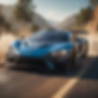 High-Speed Racing Action