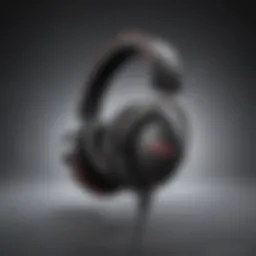 HyperX Cloud II headset showcasing its design and build quality