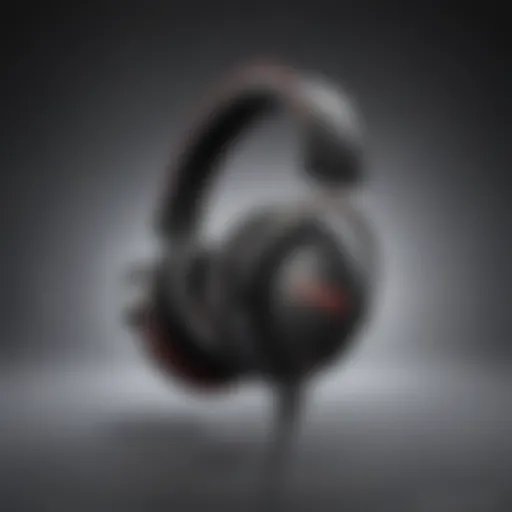 HyperX Cloud II headset showcasing its design and build quality
