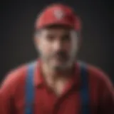 Iconic Plumber in Red Cap