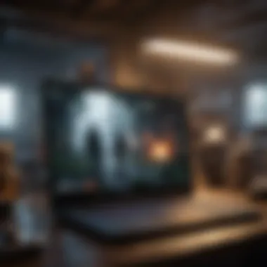 Immersive gaming experience with advanced laptop technology
