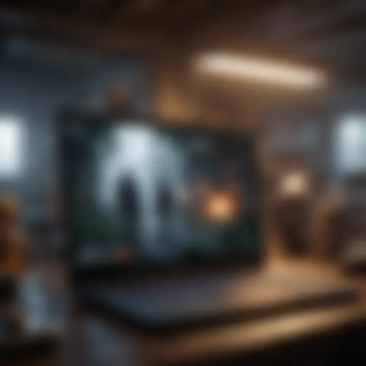 Immersive gaming experience with advanced laptop technology