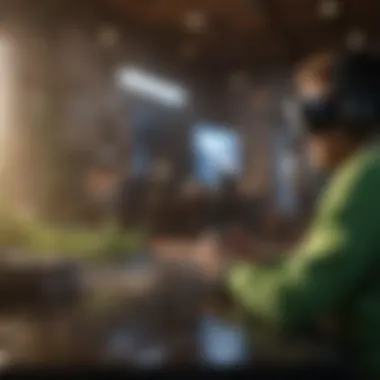 Immersing in Virtual Realms Immersive Virtual Worlds