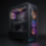 An innovative gaming PC design with RGB lighting