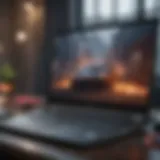 Innovative laptop design for gaming enthusiasts