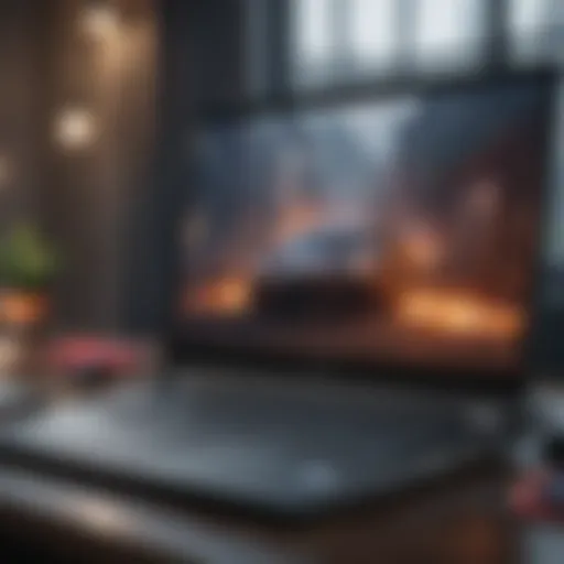 Innovative laptop design for gaming enthusiasts
