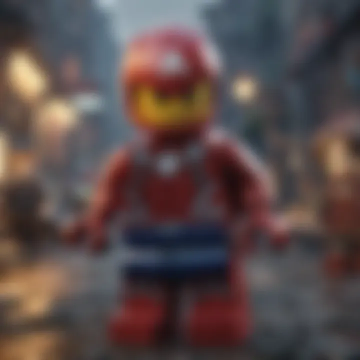 LEGO Avengers characters on Nintendo Switch