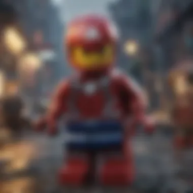 Innovative Fusion of LEGO Avengers on Nintendo Switch LEGO Avengers characters on Nintendo Switch