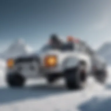 Lego Battle on Hoth - Snowspeeders in action