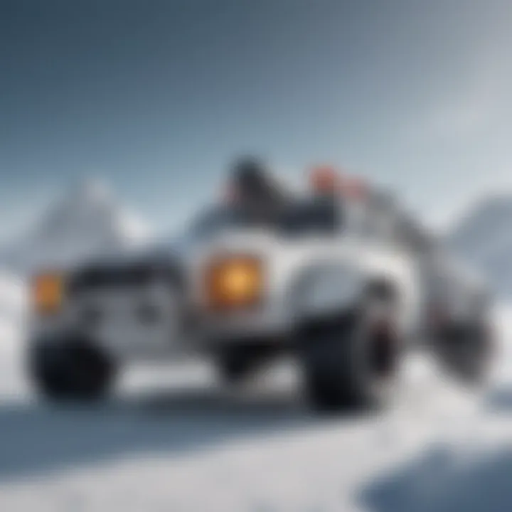 Lego Battle on Hoth - Snowspeeders in action