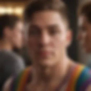 Diverse Identities in LGBTQ Storytelling A cast of characters from a beloved LGBTQ show representing various identities.