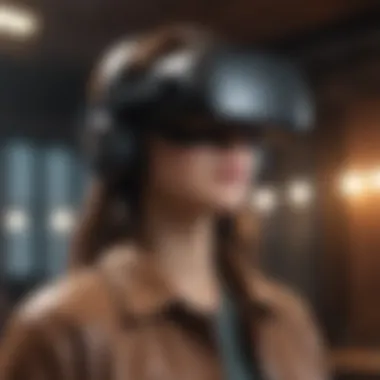 Immersive VR Headset for Lifelike Experiences