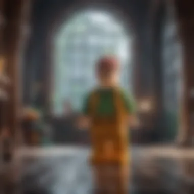 Immersive Experience with Luigi Lego Theme