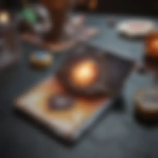 A digital representation of a Magic The Gathering card gameplay on Android