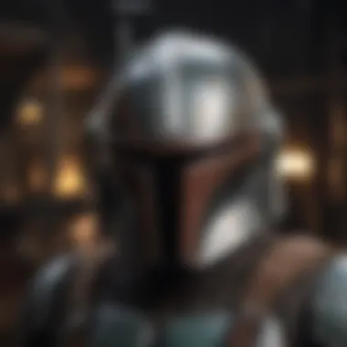 An overview of the craftsmanship involved in creating Mandalorian helmets, highlighting tools and materials