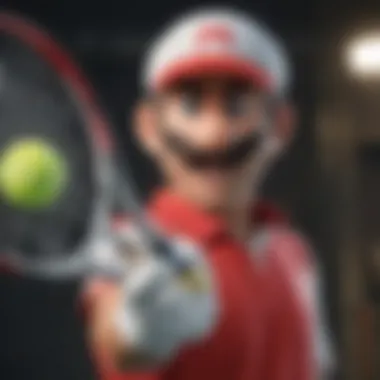 Characters that Define Mario's Tennis A collage of various characters from the Mario Tennis series
