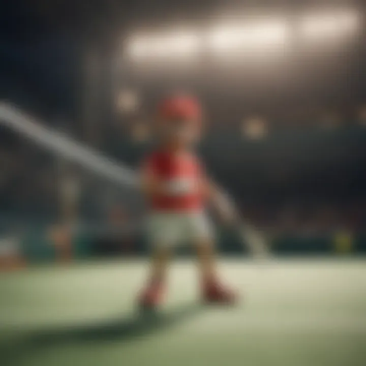 Fan art depicting the cultural impact of Mario's Tennis in gaming