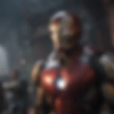 Engaging scene showcasing a mission from the Marvel's Avengers DLC