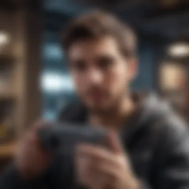 Enjoying Gaming Delight on Mobile Device