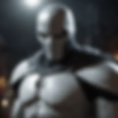 Moon Knight: Master of Combat Moon Knight's distinctive fighting style and prowess