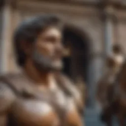 Sculpted Beauty in Rome