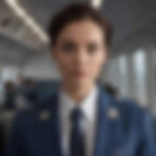 Mysterious female character from The Flight Attendant trailer