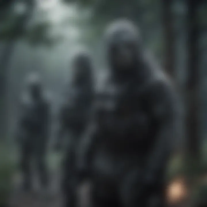 Mysterious masked figures in Call of Duty: Ghosts