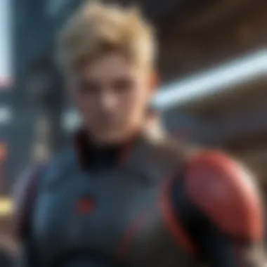 A mysterious and powerful antagonist facing off against the protagonists in Boruto: The Movie