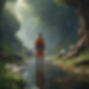 Journey Through the Hidden Realms Mystical adventure concept
