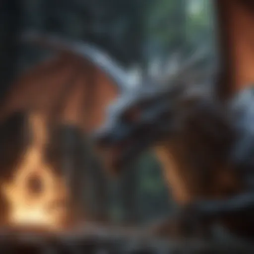 Mystical Dragon Illustration