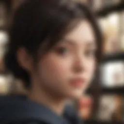 A diverse array of manga genres displayed on a digital screen.