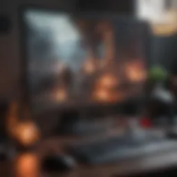 Affordable gaming desktop setup