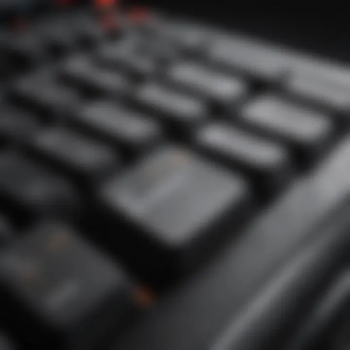 A graph illustrating market trends in mechanical keyboard sales over recent years