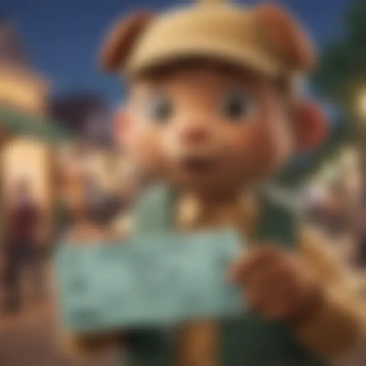 Character Redeeming Nook Miles Tickets in Animal Crossing: New Horizons