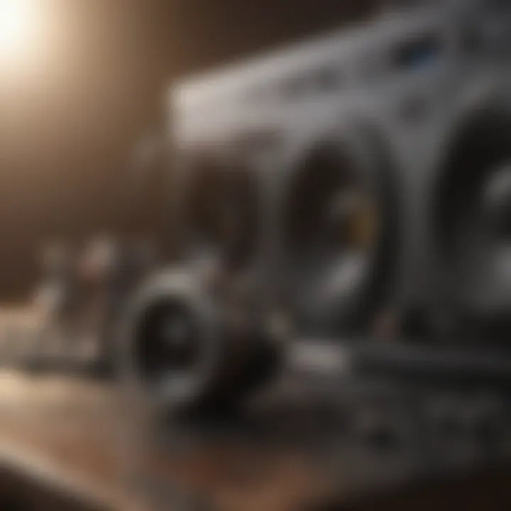 User adjusting audio settings on a computer