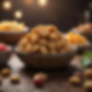 Snacks for Every Dietary Preference A balanced selection of snacks highlighting various dietary preferences