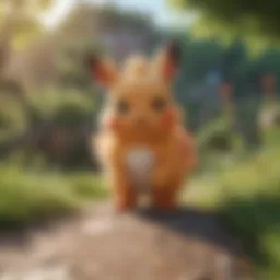 Screenshots of Pokémon Sword gameplay highlighting key features