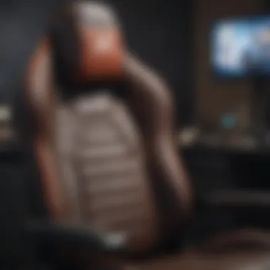 Adjustable Lumbar Support Mechanism in Gaming Chair