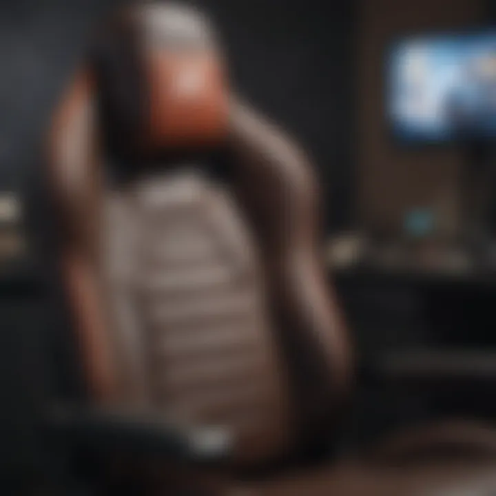 Adjustable Lumbar Support Mechanism in Gaming Chair