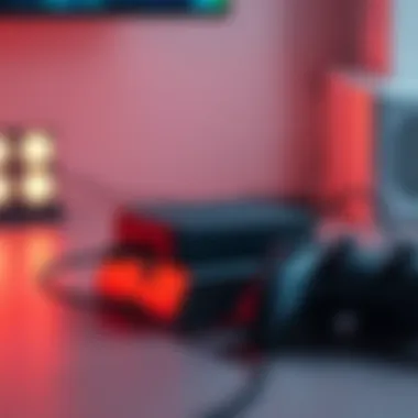 Using External Storage Solutions External hard drive connected to PS4