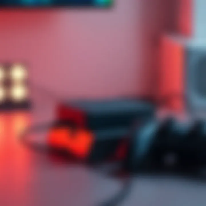 Using External Storage Solutions External hard drive connected to PS4