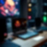 A Look Back: The First Gaming Laptops Historic gaming laptop on display