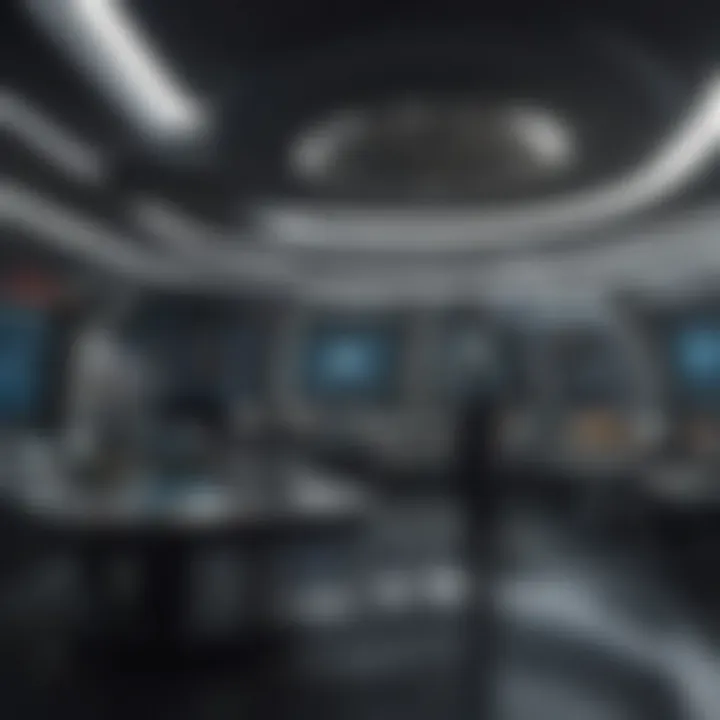 A visual timeline showcasing the evolution of the Star Trek series through the decades.