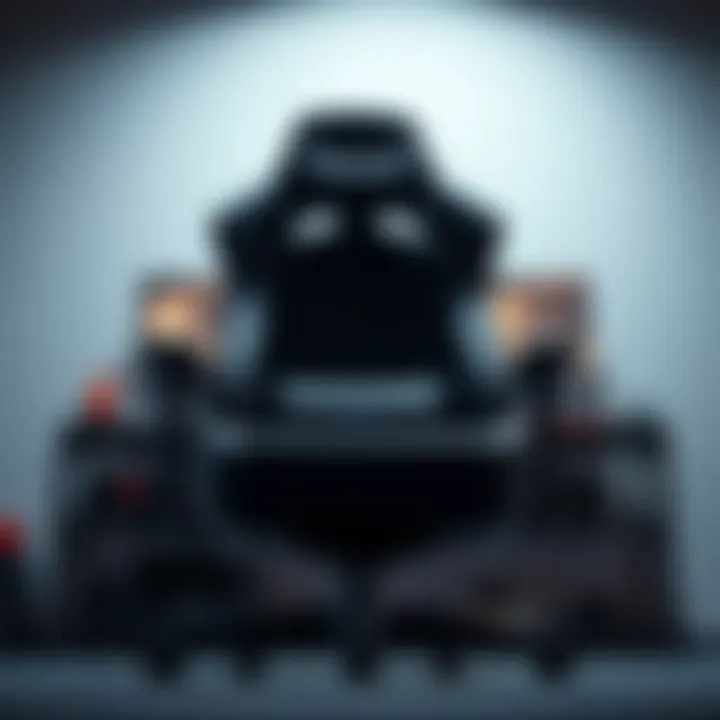 Ergonomic gaming chair design