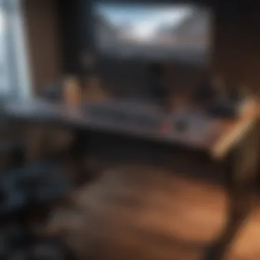Customizable Gaming Desk Features Customizable Gaming Desk Features