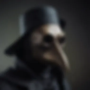 Mystery Shrouded Plague Doctor Mask Enigmatic Plague Doctor Mask