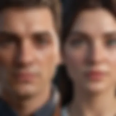 Traditional vs. Personalized Avatars A split-screen comparison of traditional vs. personalized gaming characters.